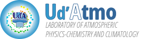 Sito del Laboratorio di Fisica-Chimica dell'Atmosfera e Climatologia del Dipartimento di Scienze Psicologiche, della Salute e del Territorio - Università d'Annunzio di Chieti